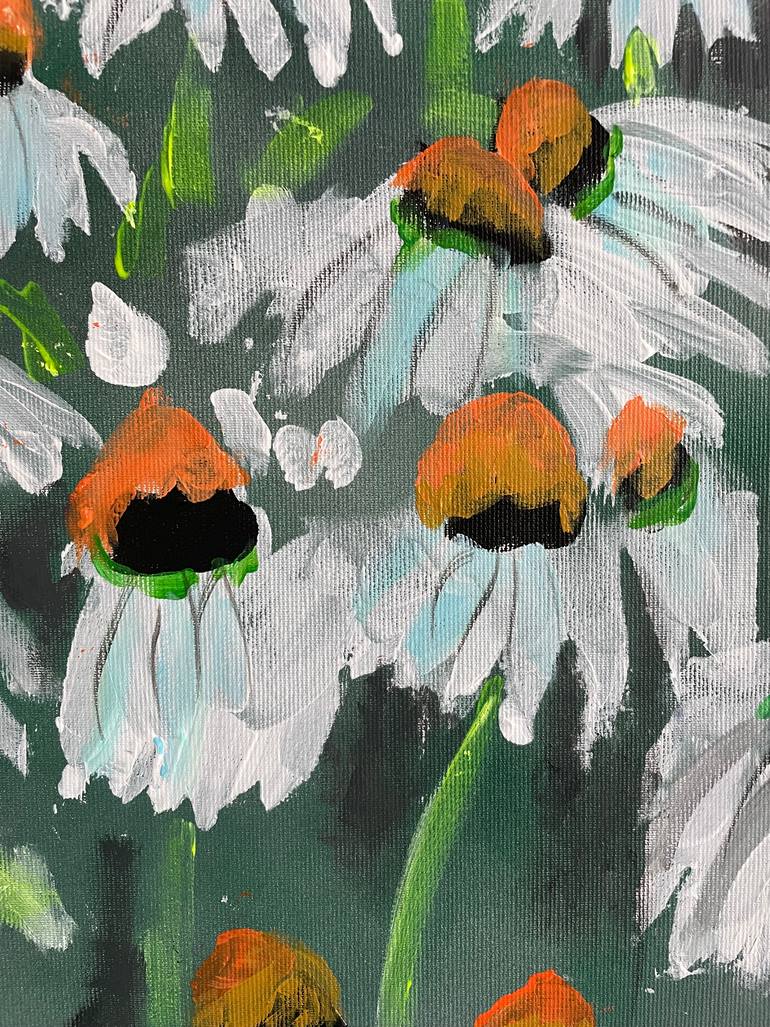 Original Impressionism Garden Painting by Szabo Eszter