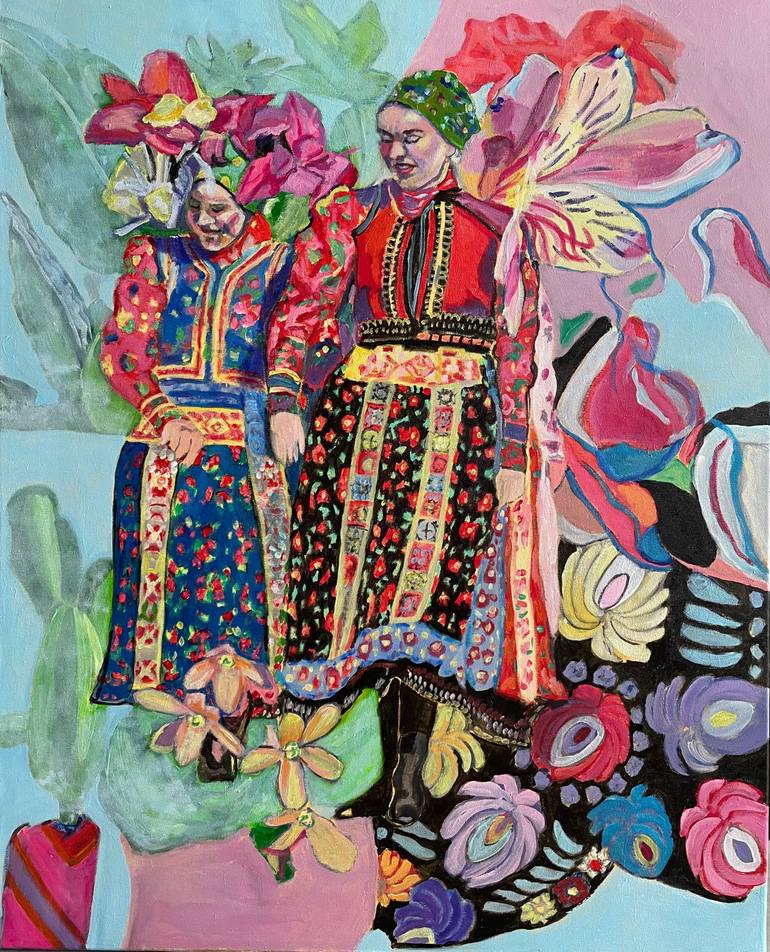 I set out Painting by Szabo Eszter | Saatchi Art
