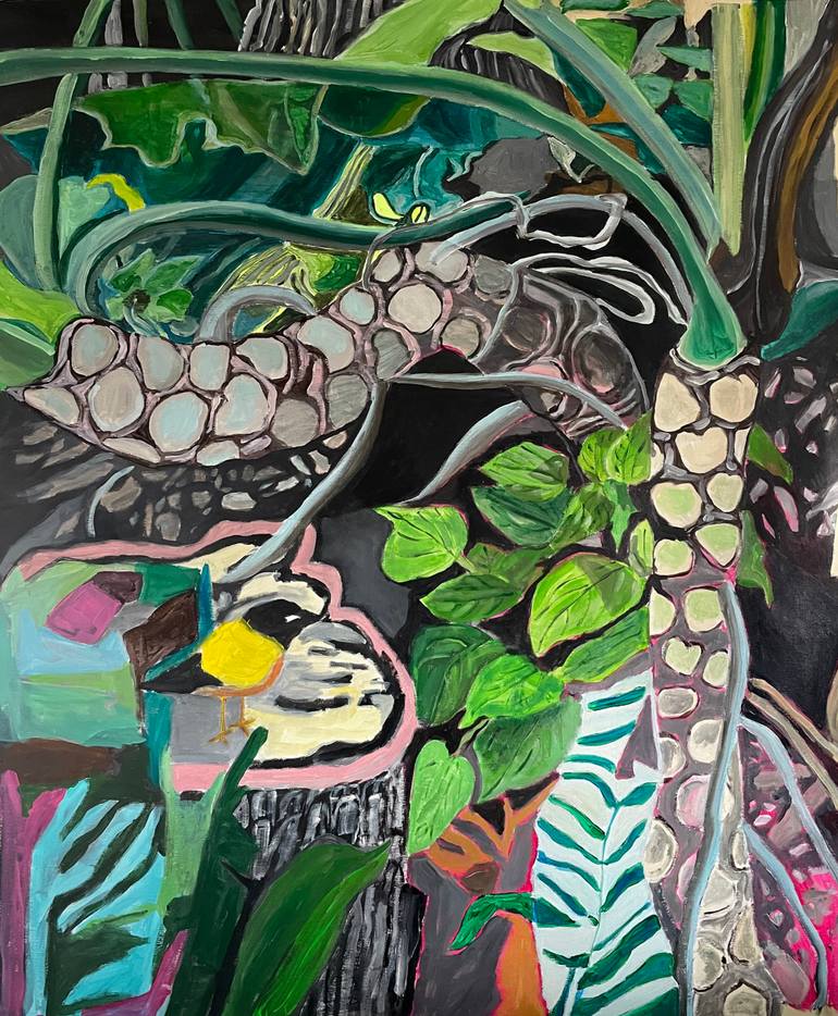 The memory of a little bird Painting by Szabo Eszter | Saatchi Art
