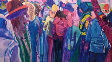 Print of Figurative People Paintings by Szabo Eszter