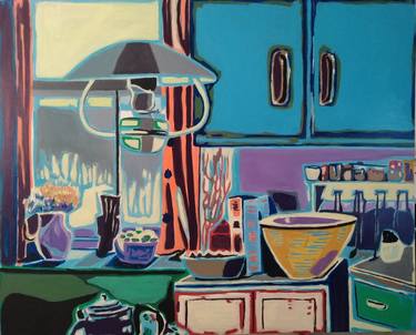 Print of Kitchen Paintings by Szabo Eszter