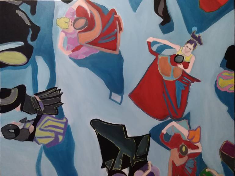 Dance of magic Painting by Szabo Eszter | Saatchi Art