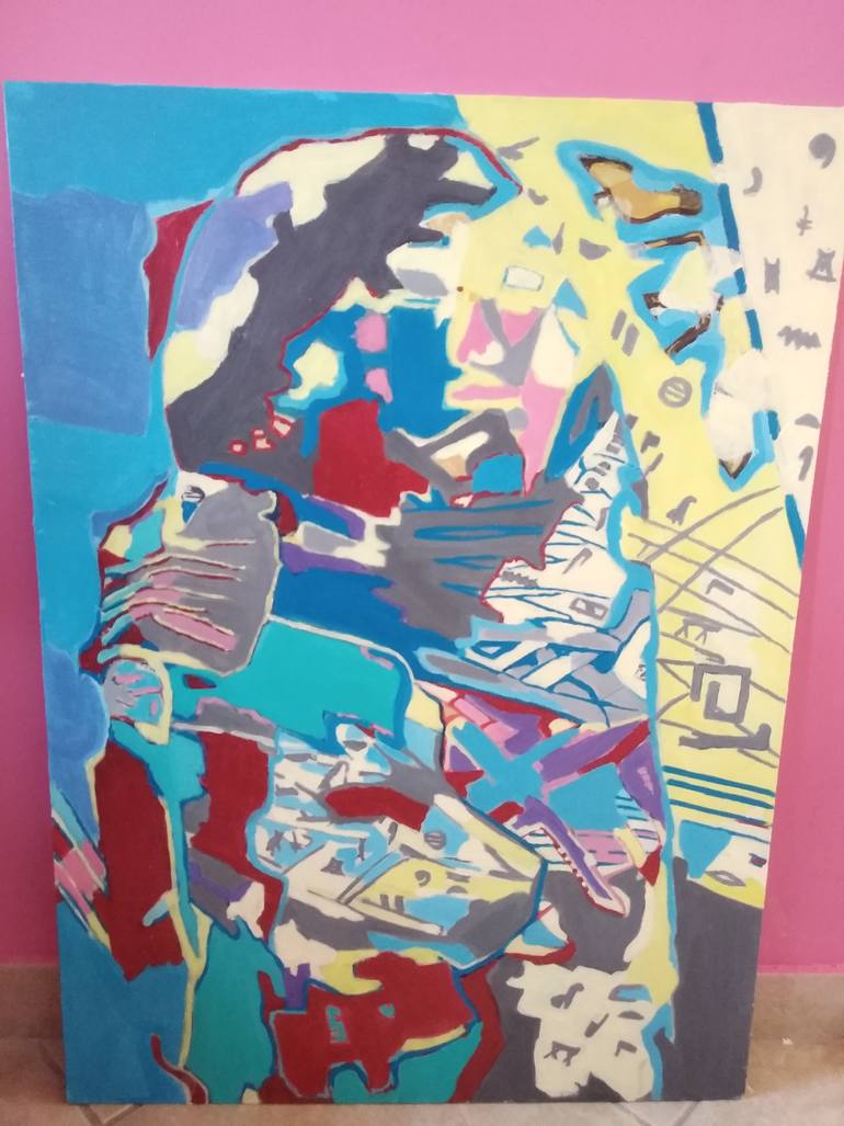 Original Abstract Other Painting by Szabo Eszter