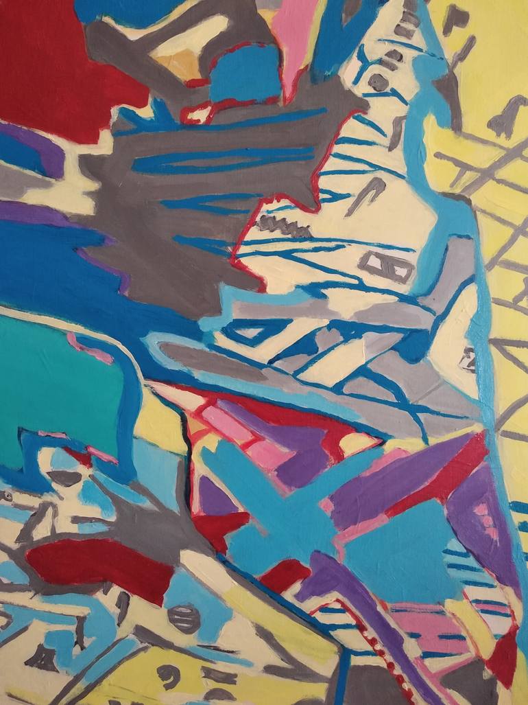 Original Abstract Other Painting by Szabo Eszter