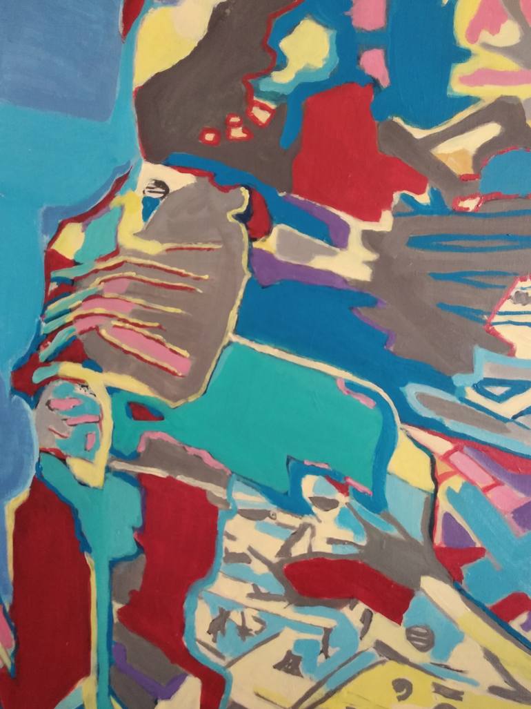 Original Abstract Other Painting by Szabo Eszter