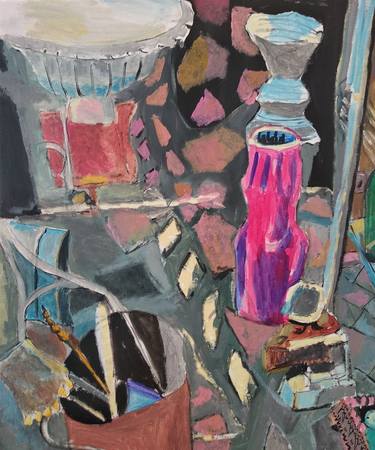 Print of Abstract Still Life Paintings by Szabo Eszter