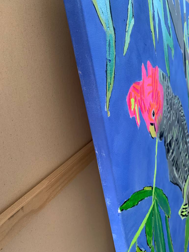 Original Minimalism Animal Painting by Szabo Eszter