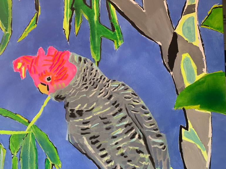 Original Minimalism Animal Painting by Szabo Eszter