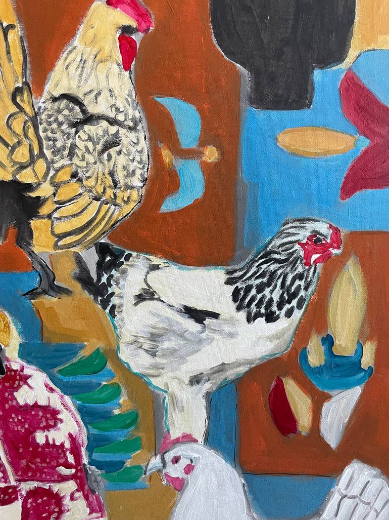 Original Folk Other Painting by Szabo Eszter