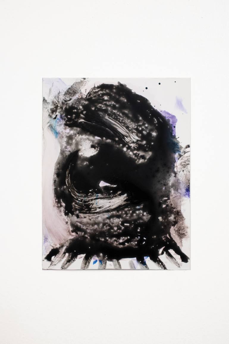 Original Abstract Portrait Painting by Bartosz Beda