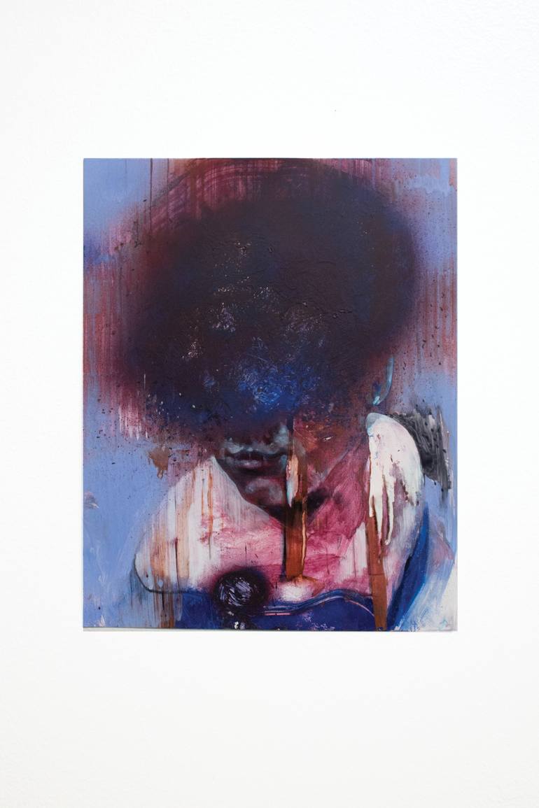 Original Abstract Portrait Painting by Bartosz Beda