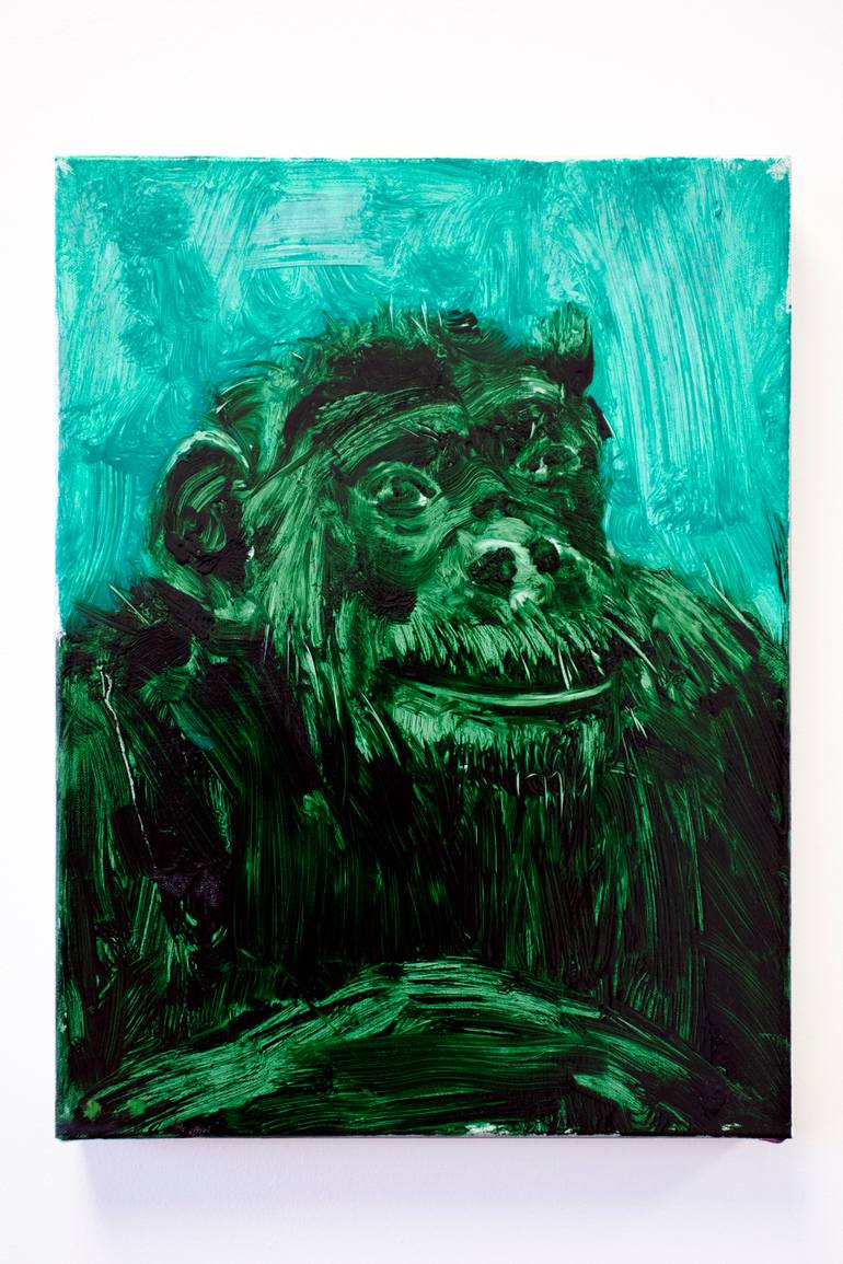 Original Abstract Animal Painting by Bartosz Beda