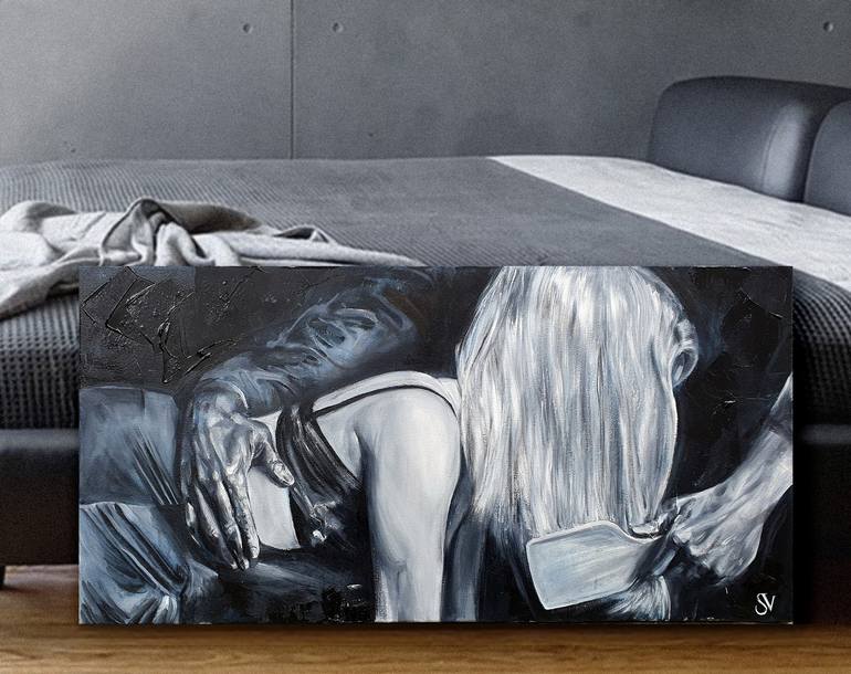 Original Conceptual Women Painting by Viktoriia Sendetska