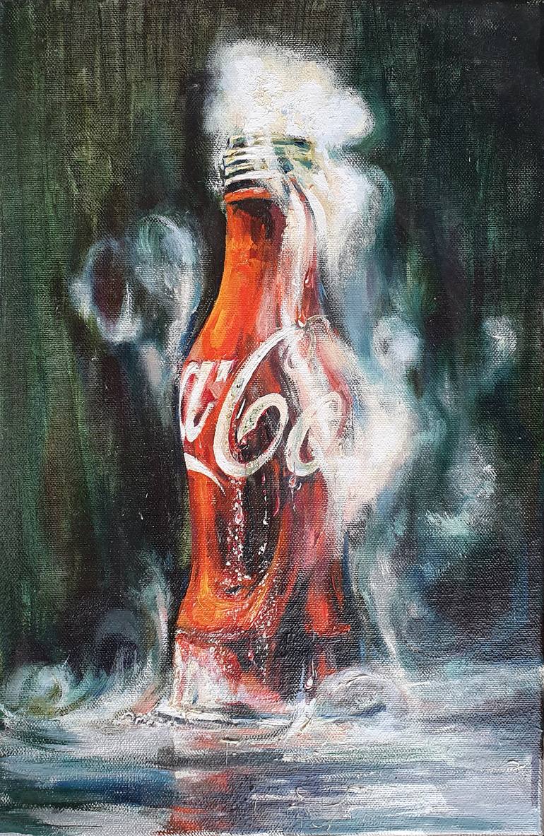 Original Modern Food & Drink Painting by Viktoriia Sendetska