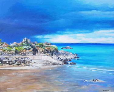 Original Beach Paintings by Anna Kropiowska