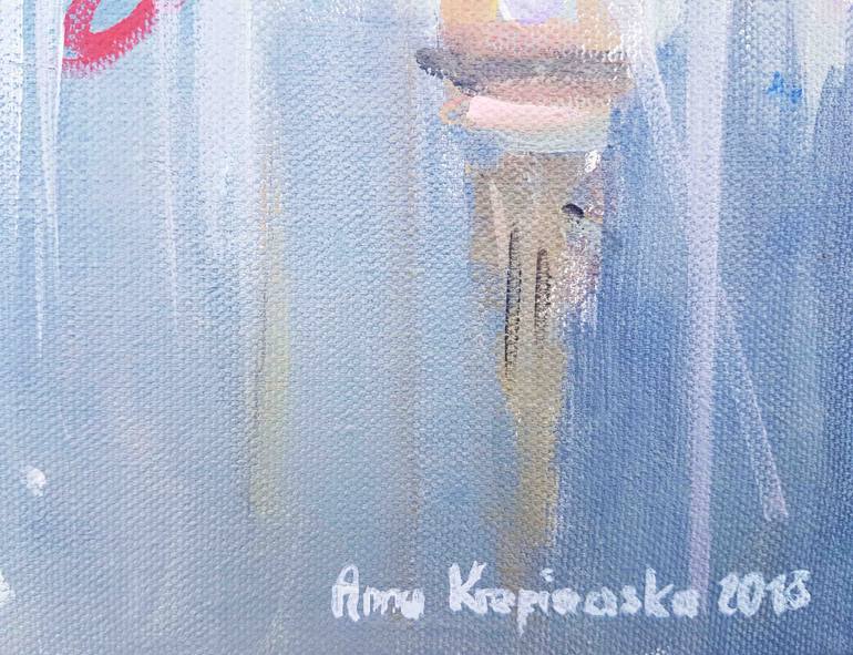 Original Figurative Seascape Painting by Anna Kropiowska