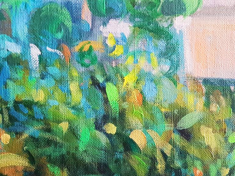 Original Impressionism Beach Painting by Anna Kropiowska