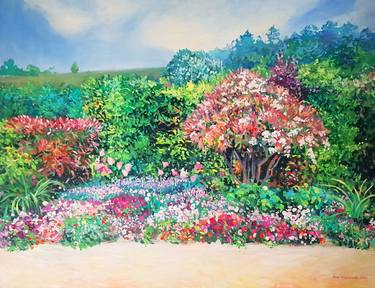 Original Garden Paintings by Anna Kropiowska