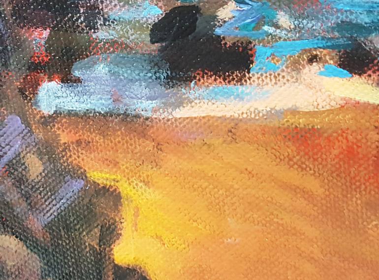 Original Figurative Landscape Painting by Anna Kropiowska