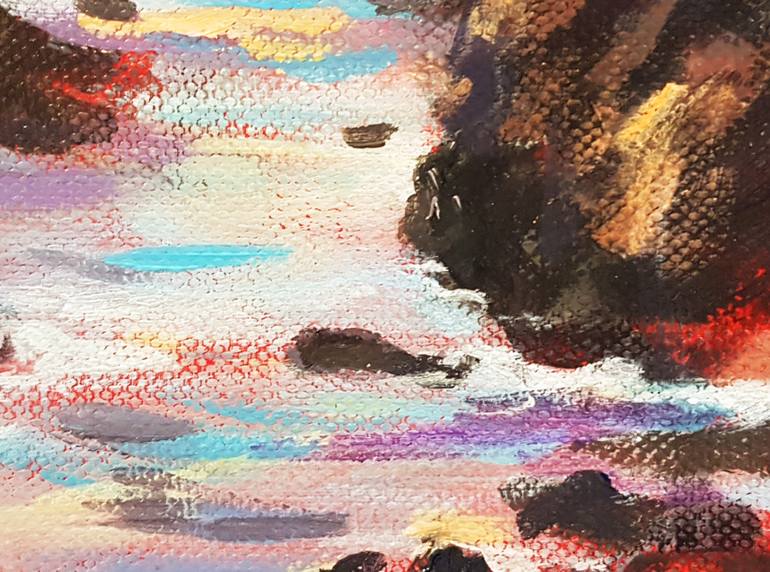 Original Figurative Landscape Painting by Anna Kropiowska