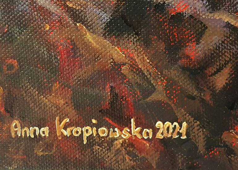 Original Figurative Landscape Painting by Anna Kropiowska