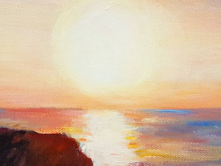 Original Figurative Landscape Painting by Anna Kropiowska