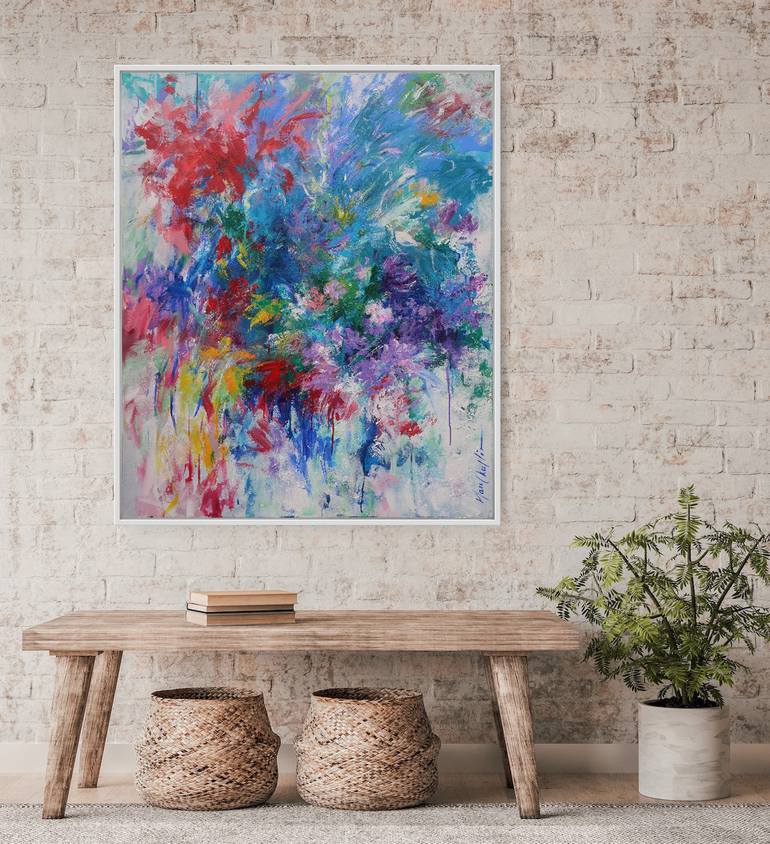 Original Contemporary Abstract Painting by Mary Chaplin