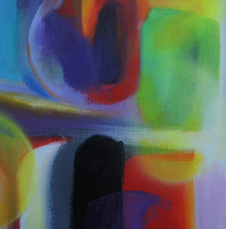 Original Modernism Abstract Painting by Mary Chaplin
