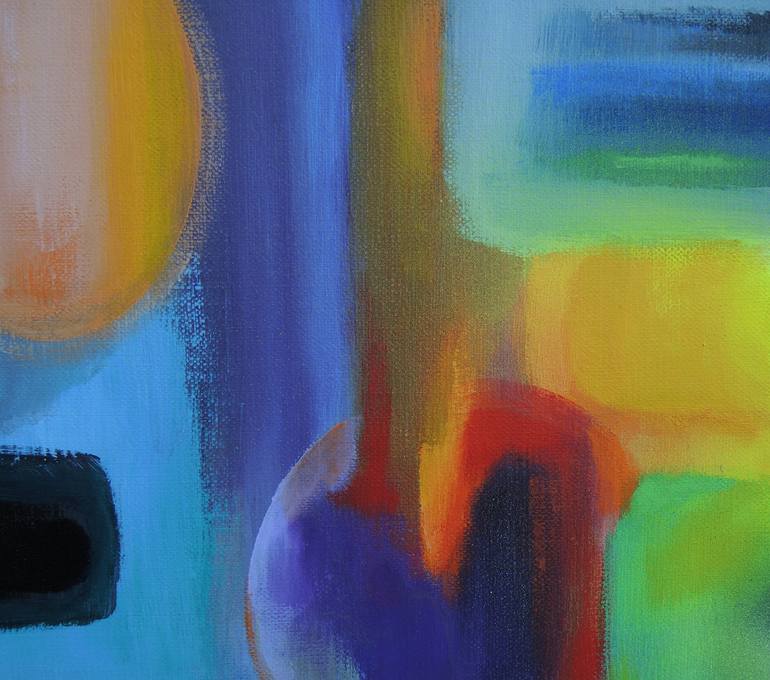 Original Modernism Abstract Painting by Mary Chaplin