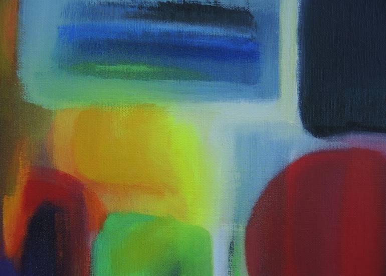 Original Fine Art Abstract Painting by Mary Chaplin