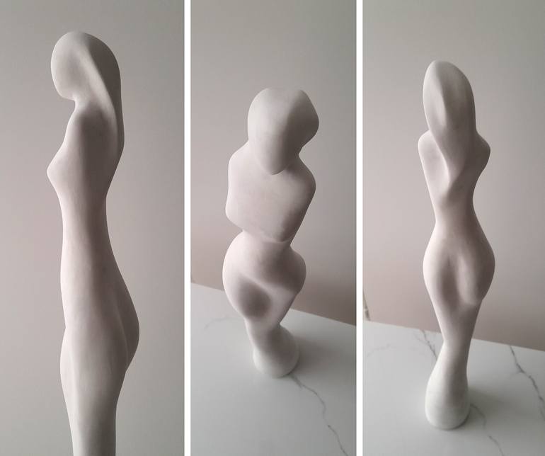 Original Abstract Body Sculpture by Clark Camilleri