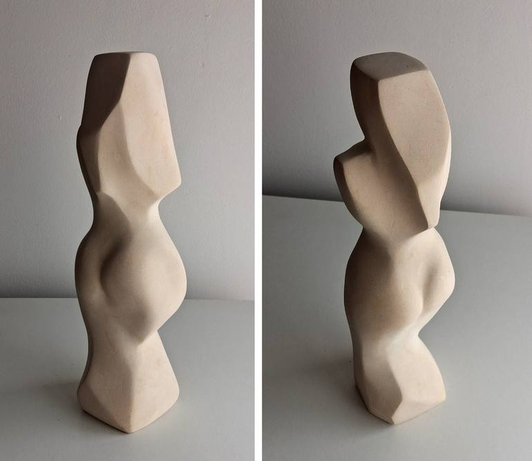 Original Figurative Abstract Sculpture by Clark Camilleri