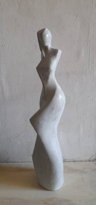 Original Cubism Women Sculpture by Clark Camilleri