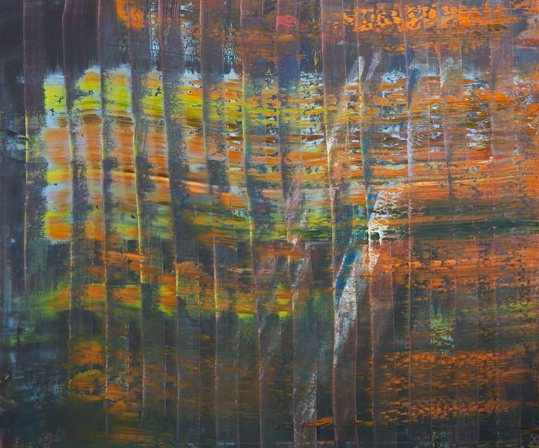 Print of Abstract Expressionism Abstract Painting by Zef Rabe
