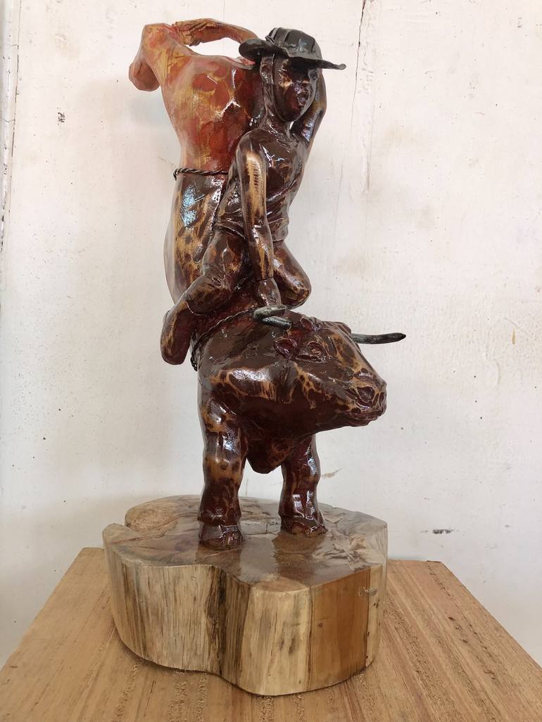 Original Abstract Sculpture by Jonathan Andivi Sonkola