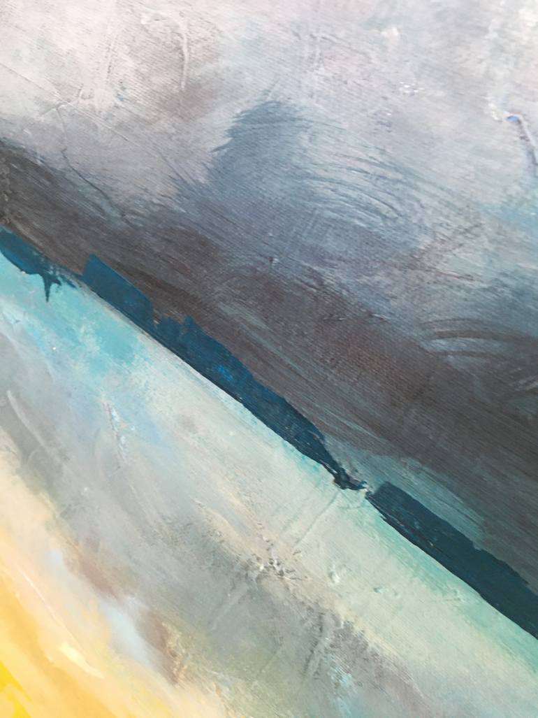 Original Abstract Landscape Painting by Ana Hartwich