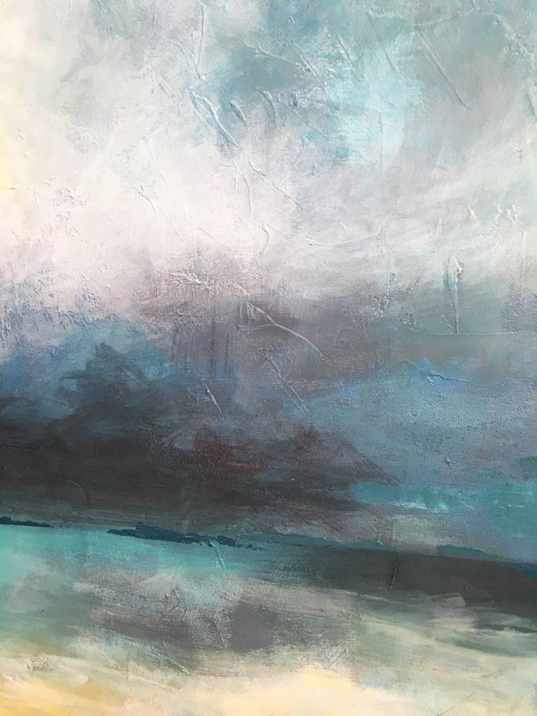 Original Abstract Landscape Painting by Ana Hartwich