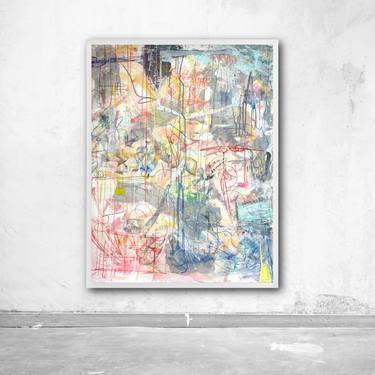 Original Abstract Expressionism Abstract Drawings by jimena carranza