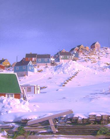 'Upernavik in Red, Blue and Green'. thumb