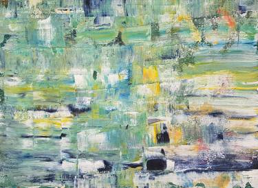 Original Abstract Expressionism Abstract Paintings by Nadine Schima