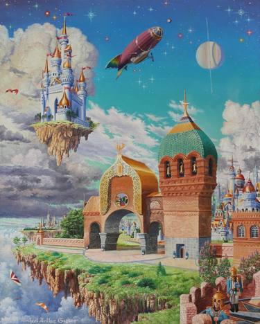 Print of Fantasy Paintings by Michael Goguen