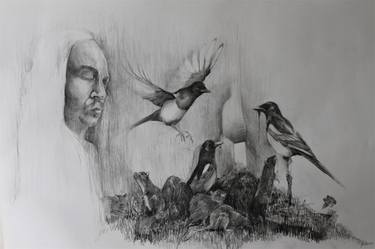Print of Figurative Animal Drawings by Dusan Pajovic Gross