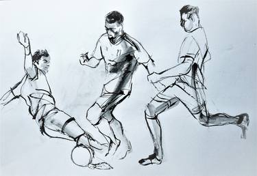 Print of Documentary Sport Drawings by Noriko Thomas