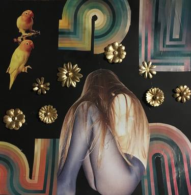 Print of Fine Art Body Collage by Stephanie Hansen