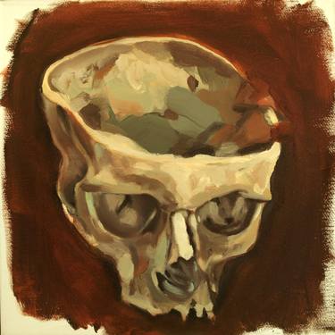 Original Figurative Mortality Paintings by Dora Ragusa