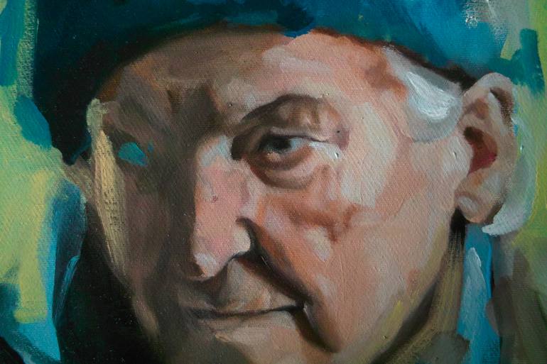 Original Figurative People Painting by Dora Ragusa