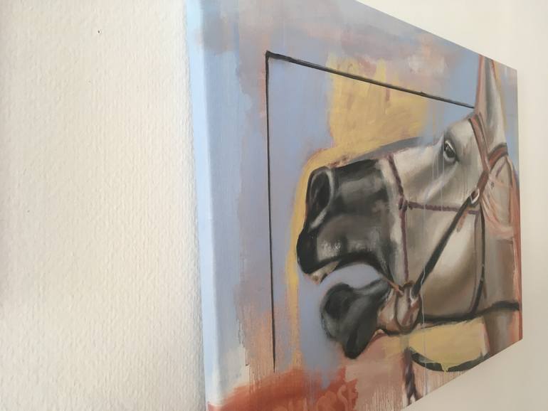 Original Figurative Horse Painting by Dora Ragusa