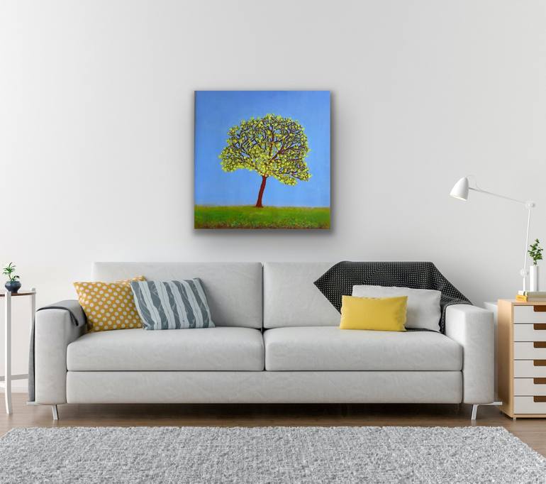Original Tree Painting by Roger Colson