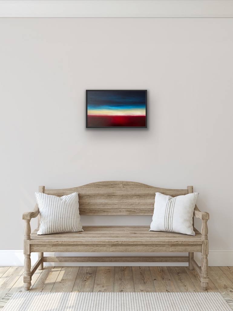 Original Abstract Landscape Painting by Roger Colson