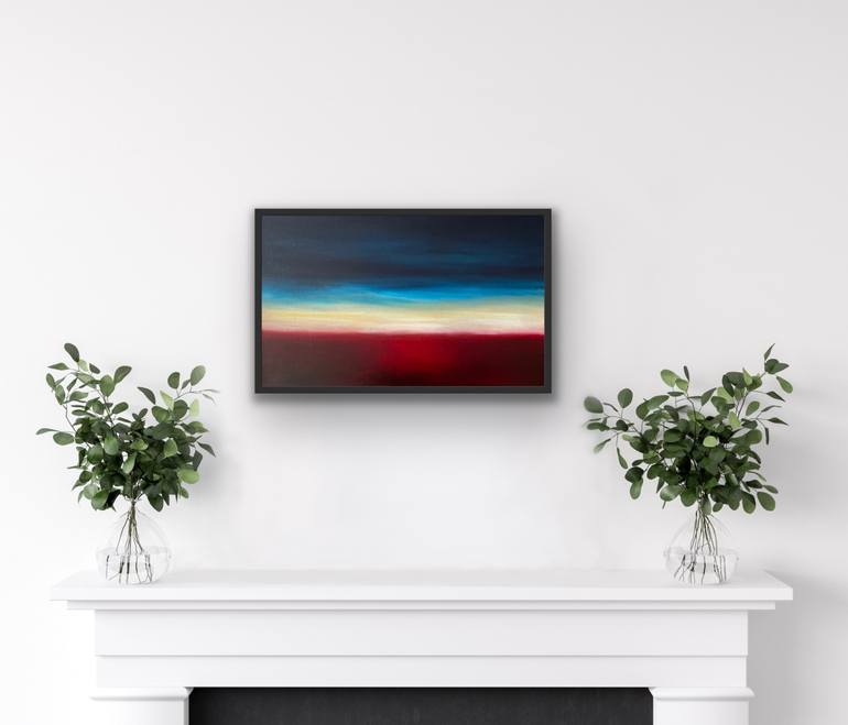 Original Abstract Landscape Painting by Roger Colson